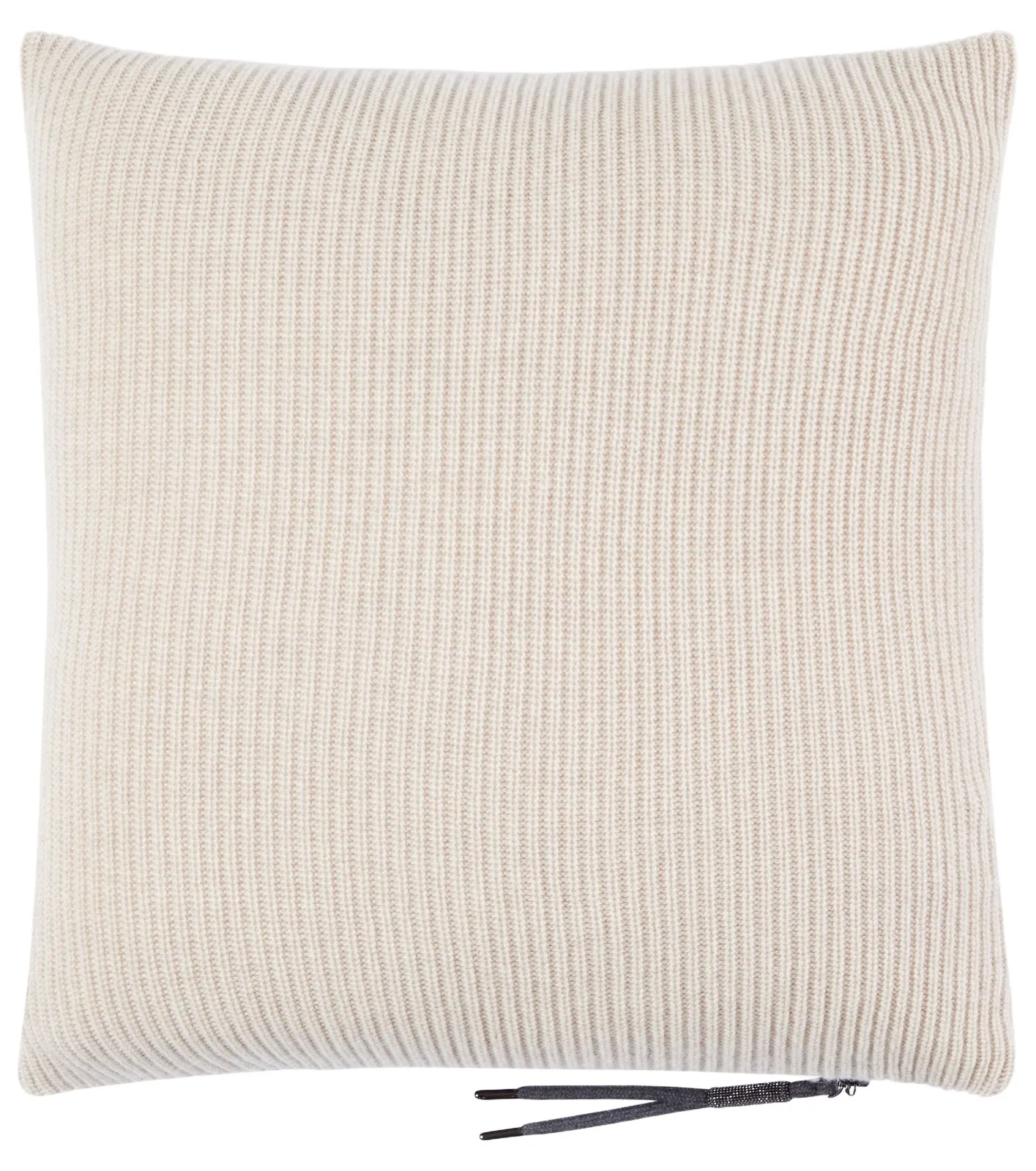 Brunello Cucinelli Ribbed-knit cashmere cushion