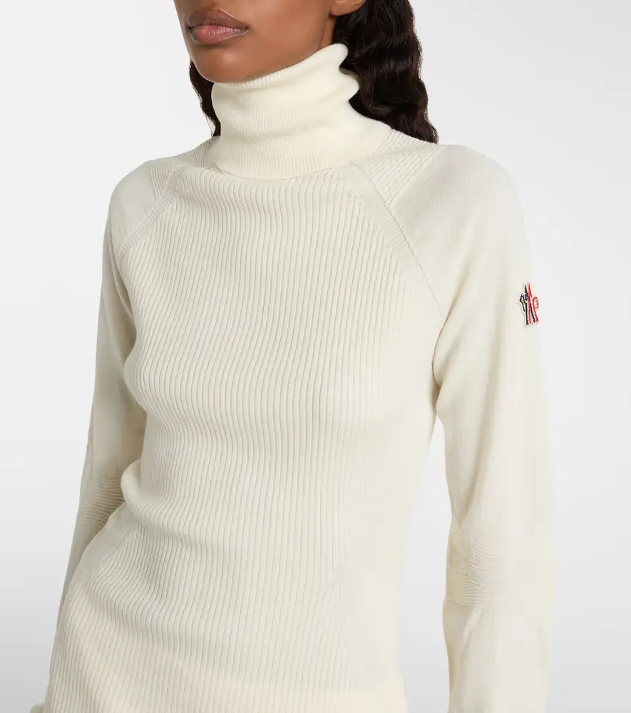 Moncler Grenoble Turtleneck wool-blend sweater | Thumbnail 2