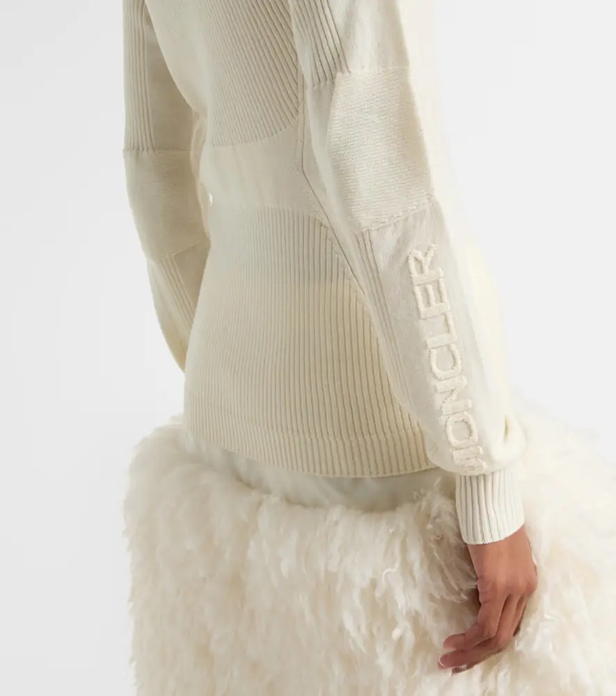 Moncler Grenoble Turtleneck wool-blend sweater | Thumbnail 4