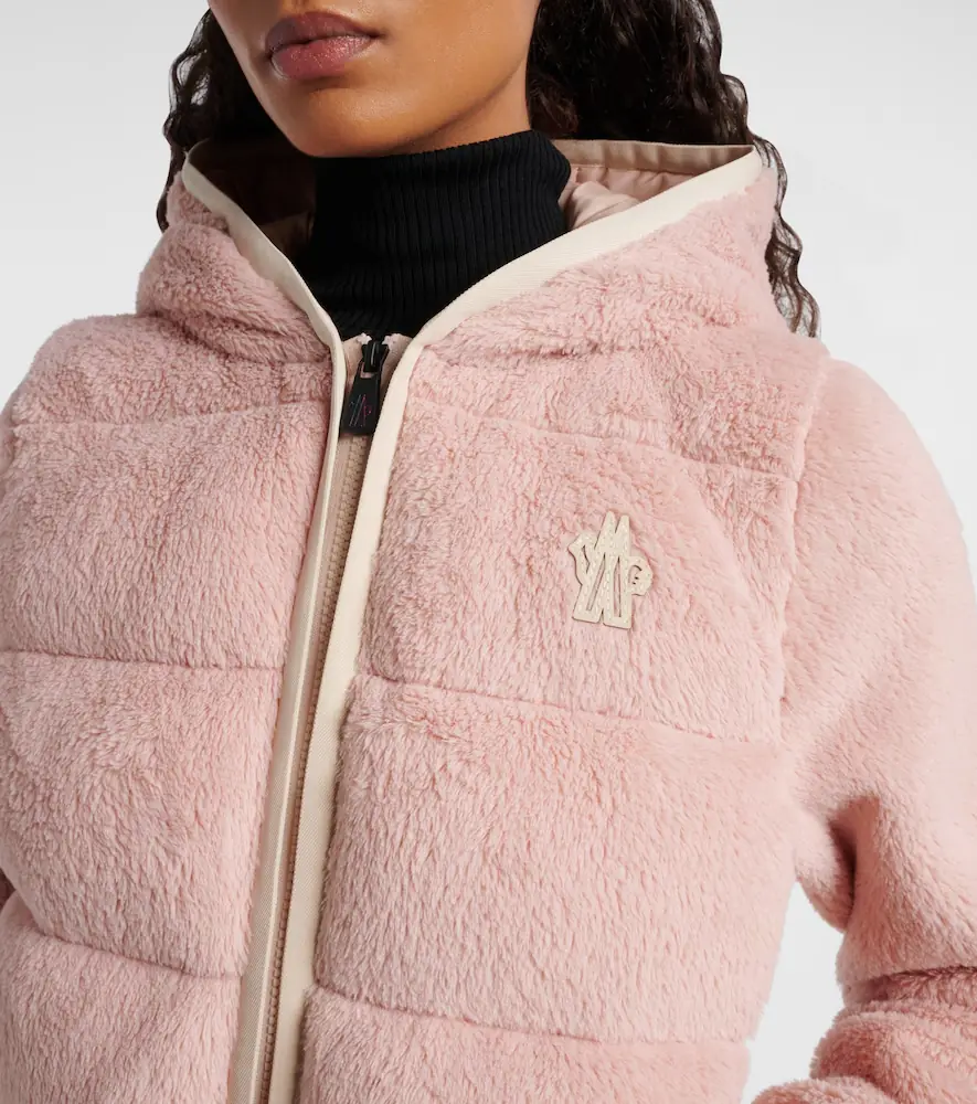 Moncler Grenoble Down-paneled zip-up hoodie | Thumbnail 2