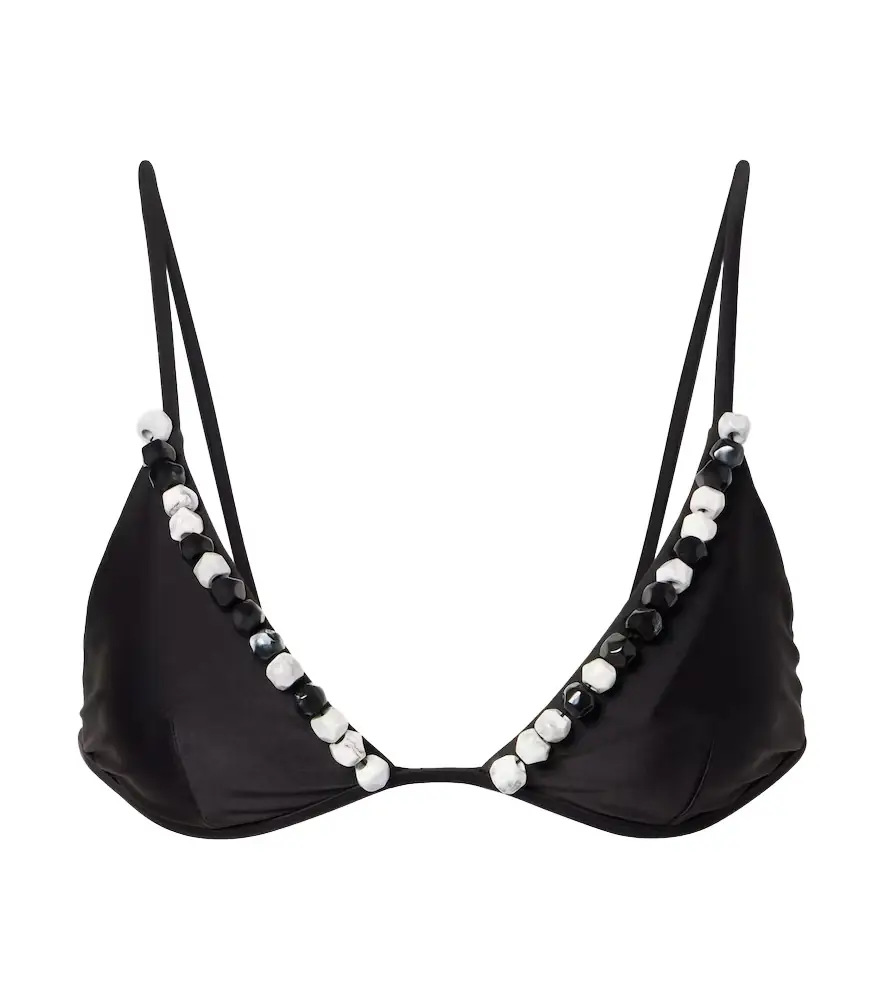 SIR Baci beaded bikini top | Image 1 SIR Baci beaded bikini top | Image 1