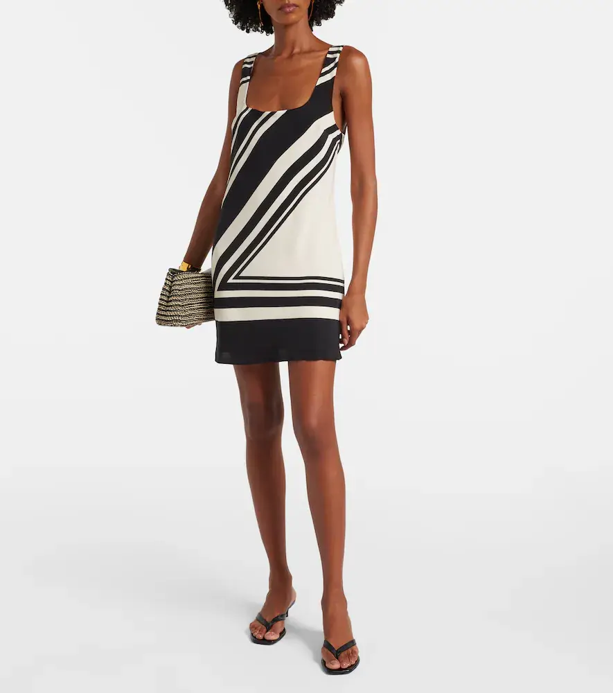 SIR. Pietra printed silk crêpe minidress | Thumbnail 2 SIR. Pietra printed silk crêpe minidress | Thumbnail 2
