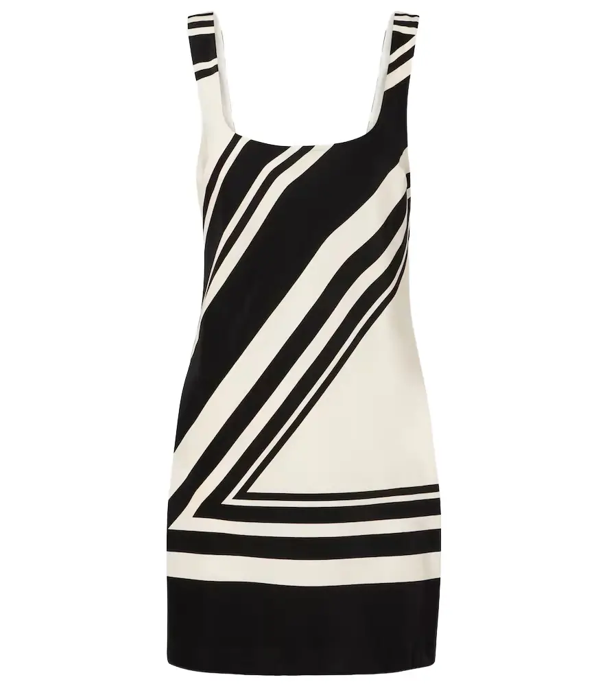 SIR Pietra printed silk crêpe minidress | Image 1 SIR Pietra printed silk crêpe minidress | Image 1