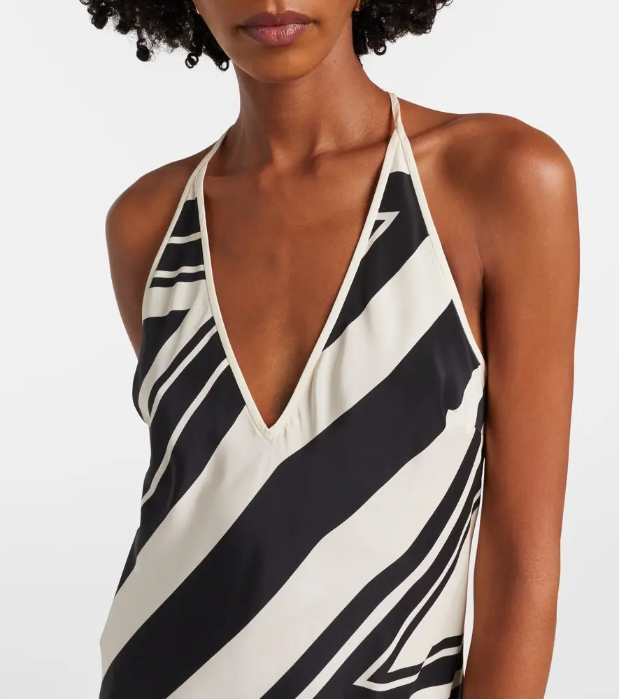SIR. Pietra printed silk crêpe maxi dress | Thumbnail 4 SIR. Pietra printed silk crêpe maxi dress | Thumbnail 4