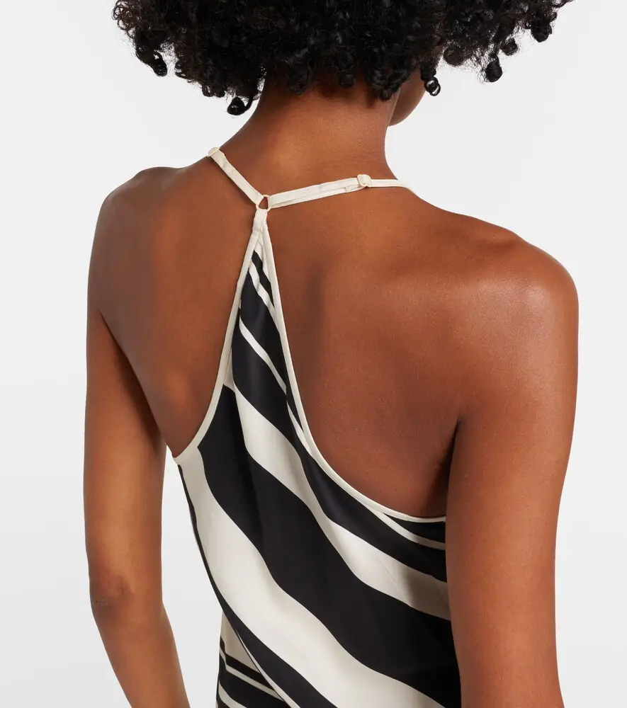 SIR. Pietra printed silk crêpe maxi dress | Thumbnail 6 SIR. Pietra printed silk crêpe maxi dress | Thumbnail 6