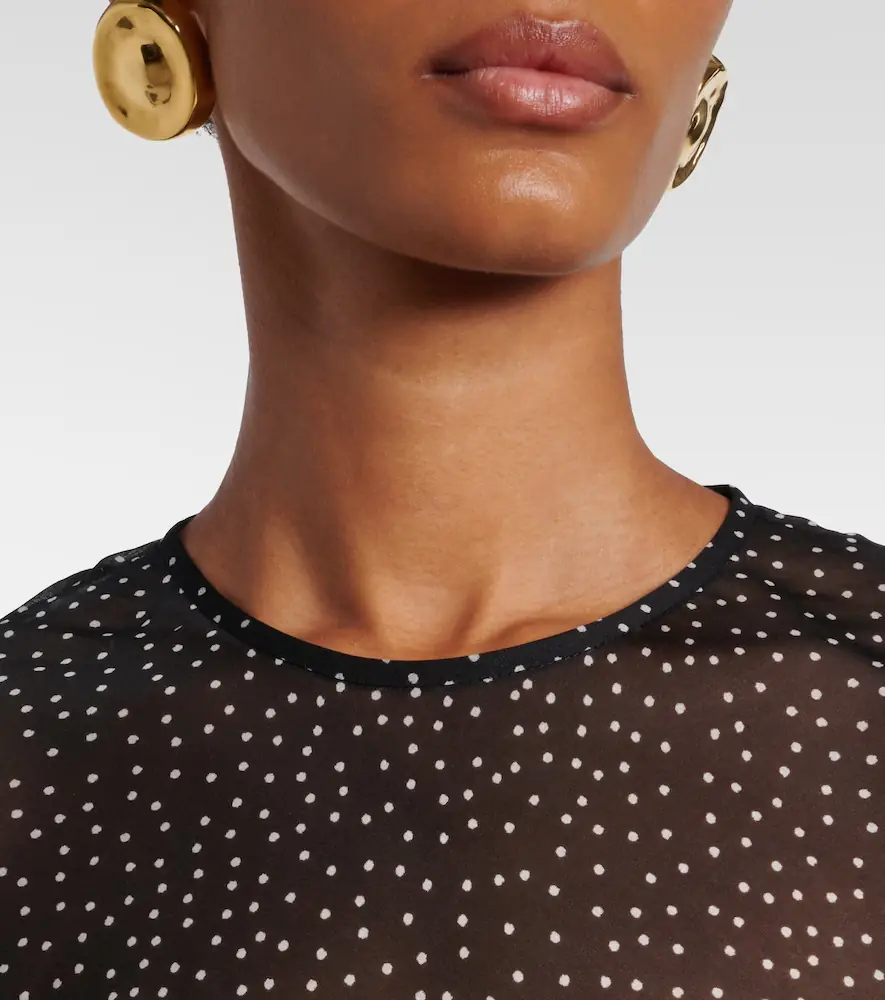 SIR. Polka-dot silk maxi dress | Thumbnail 2 SIR. Polka-dot silk maxi dress | Thumbnail 2