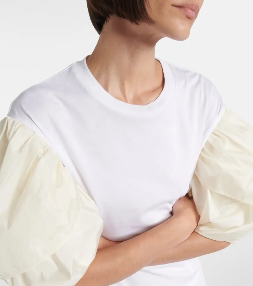 Simone Rocha Puff-sleeve cotton jersey T-shirt | Thumbnail 5 Simone Rocha Puff-sleeve cotton jersey T-shirt | Thumbnail 5