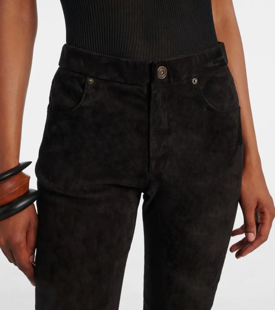 Isabel Marant Dorothea suede slim pants | Thumbnail 5 Isabel Marant Dorothea suede slim pants | Thumbnail 5