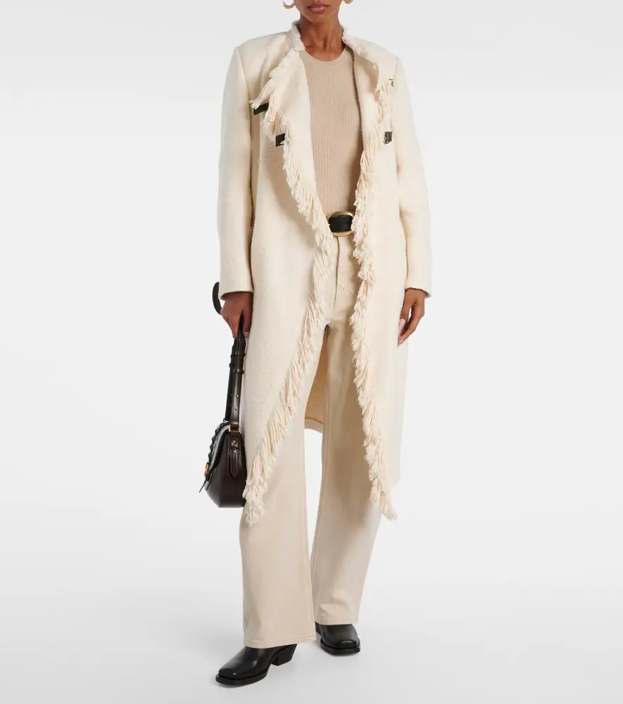 Isabel Marant Gameia cotton and linen coat | Thumbnail 3 Isabel Marant Gameia cotton and linen coat | Thumbnail 3