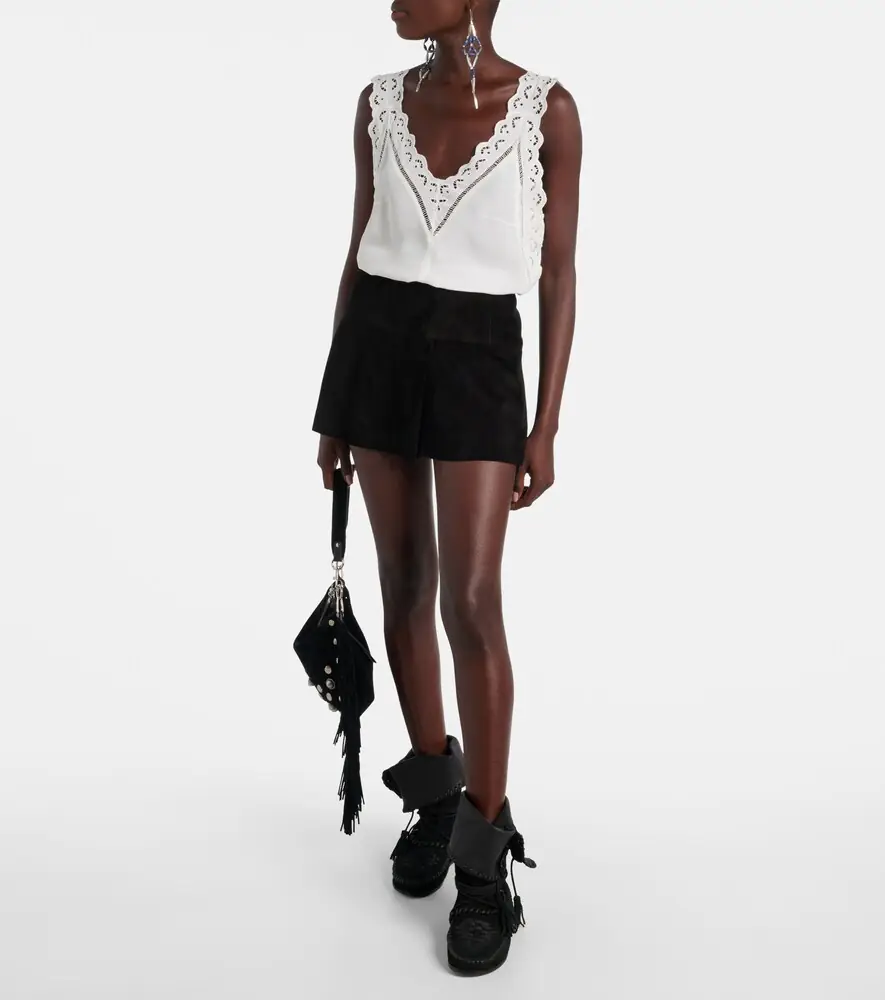 Isabel Marant Dilara suede miniskirt | Thumbnail 2 Isabel Marant Dilara suede miniskirt | Thumbnail 2