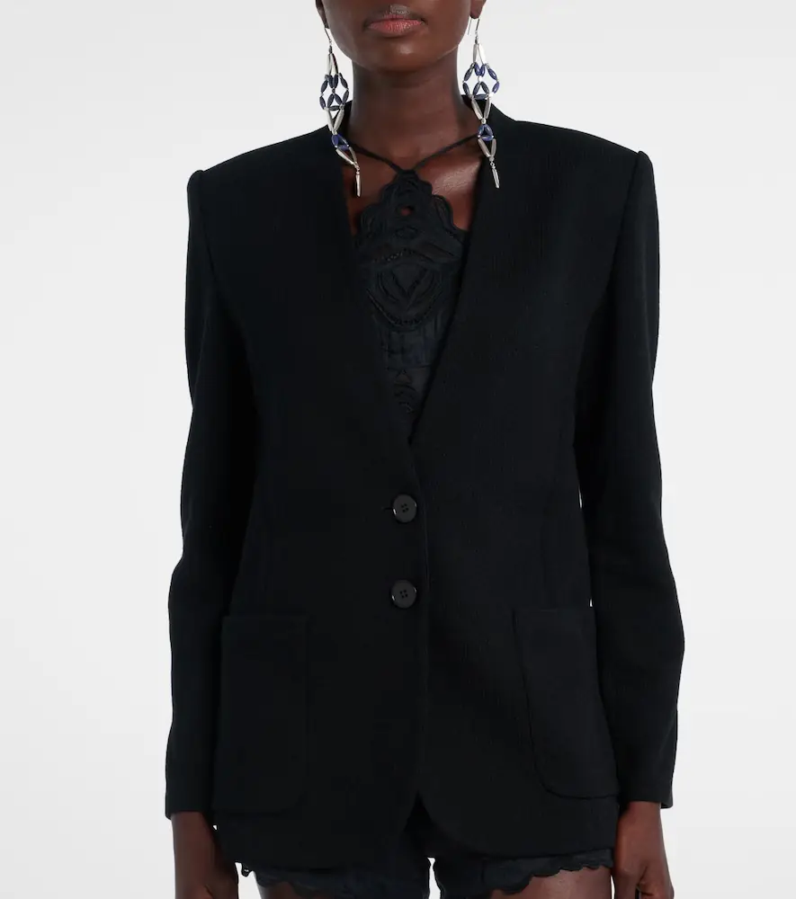 Isabel Marant Olivia wool-blend jacket | Thumbnail 6