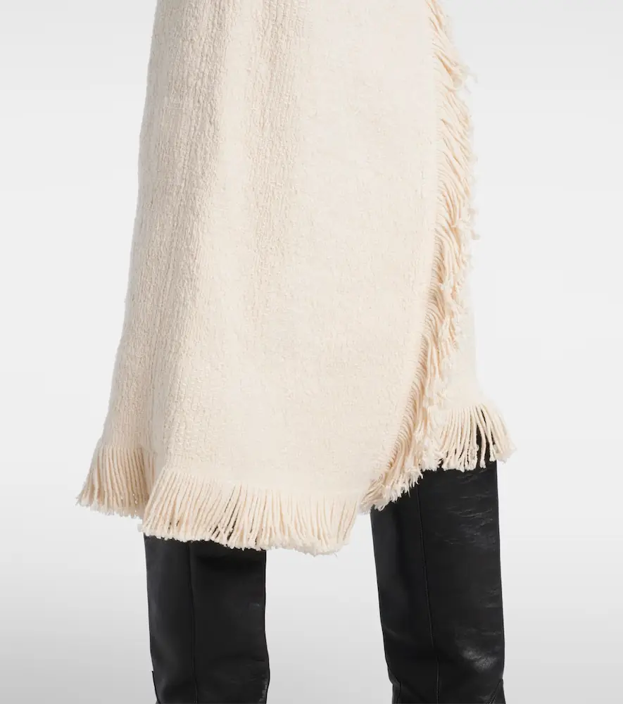 Isabel Marant Galla cotton and linen midi skirt | Thumbnail 4 Isabel Marant Galla cotton and linen midi skirt | Thumbnail 4