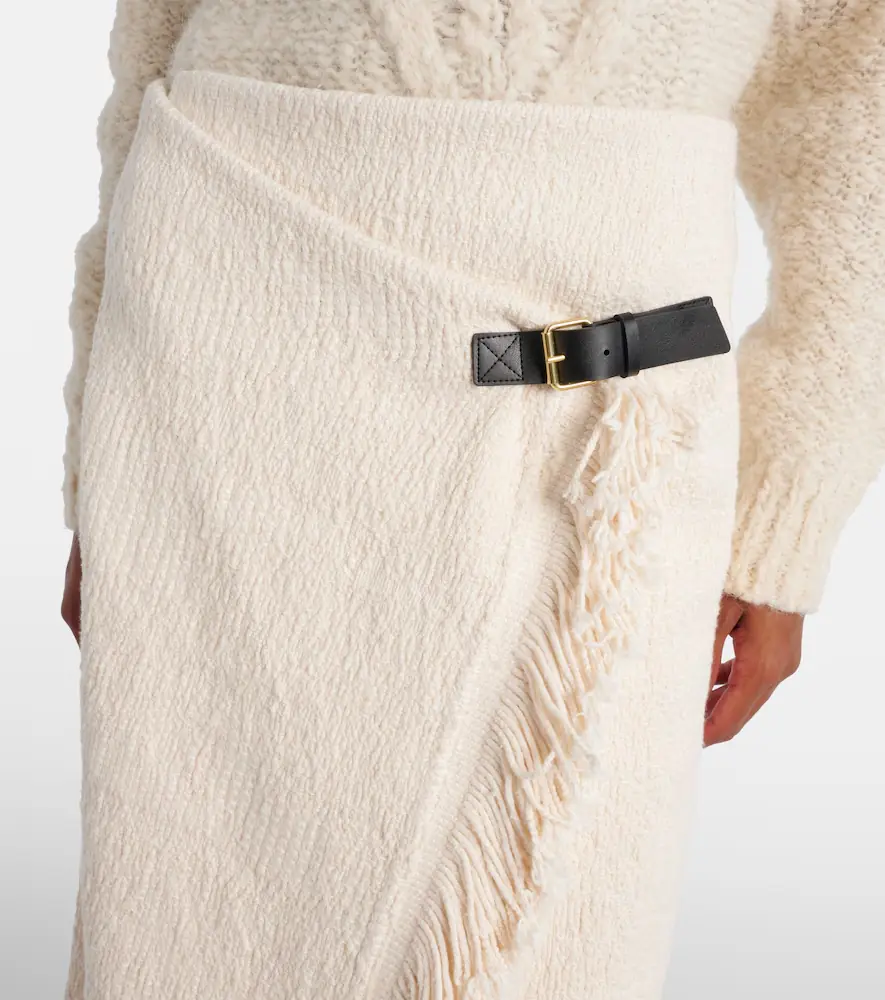 Isabel Marant Galla cotton and linen midi skirt | Thumbnail 5 Isabel Marant Galla cotton and linen midi skirt | Thumbnail 5