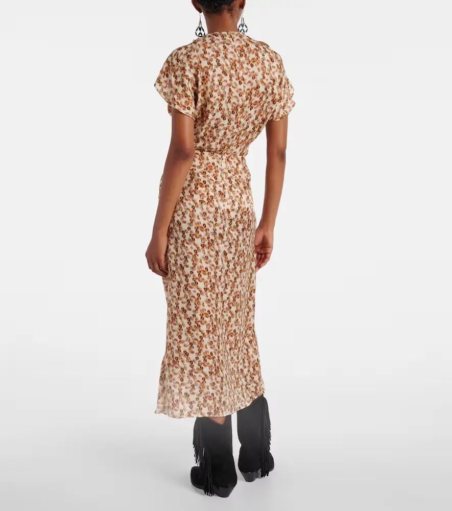 Isabel Marant Lisanne printed midi skirt | Thumbnail 4