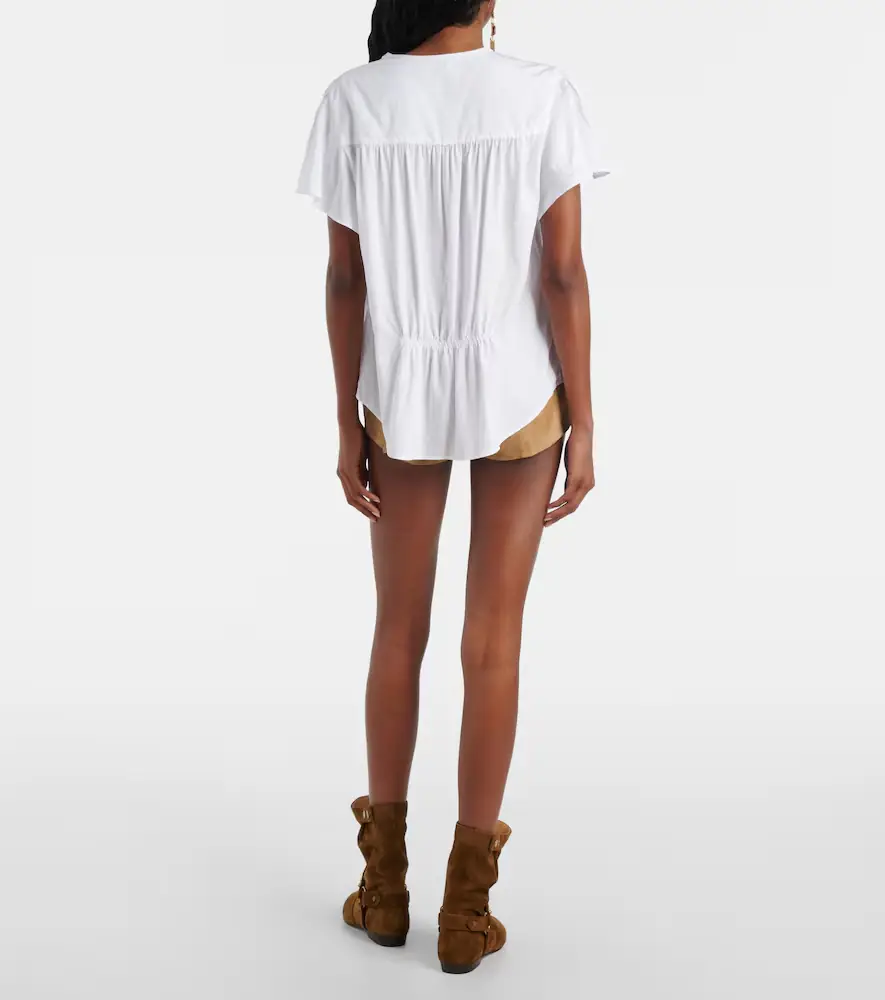 Isabel Marant Synda gathered top | Thumbnail 4