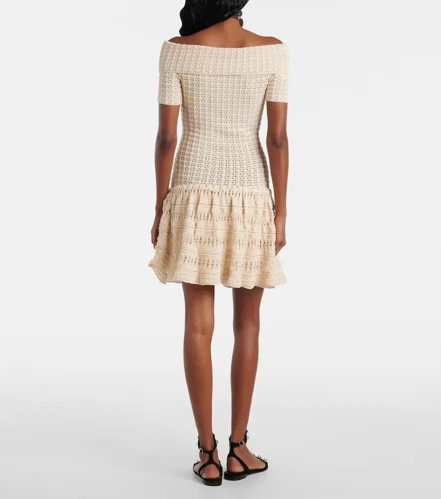Isabel Marant Charlottega crochet minidress | Thumbnail 3 Isabel Marant Charlottega crochet minidress | Thumbnail 3