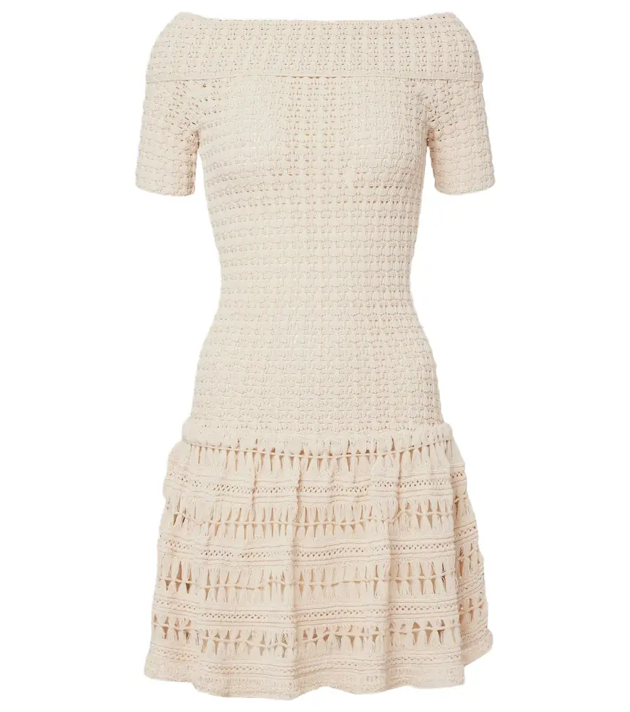 Isabel Marant Charlottega crochet minidress