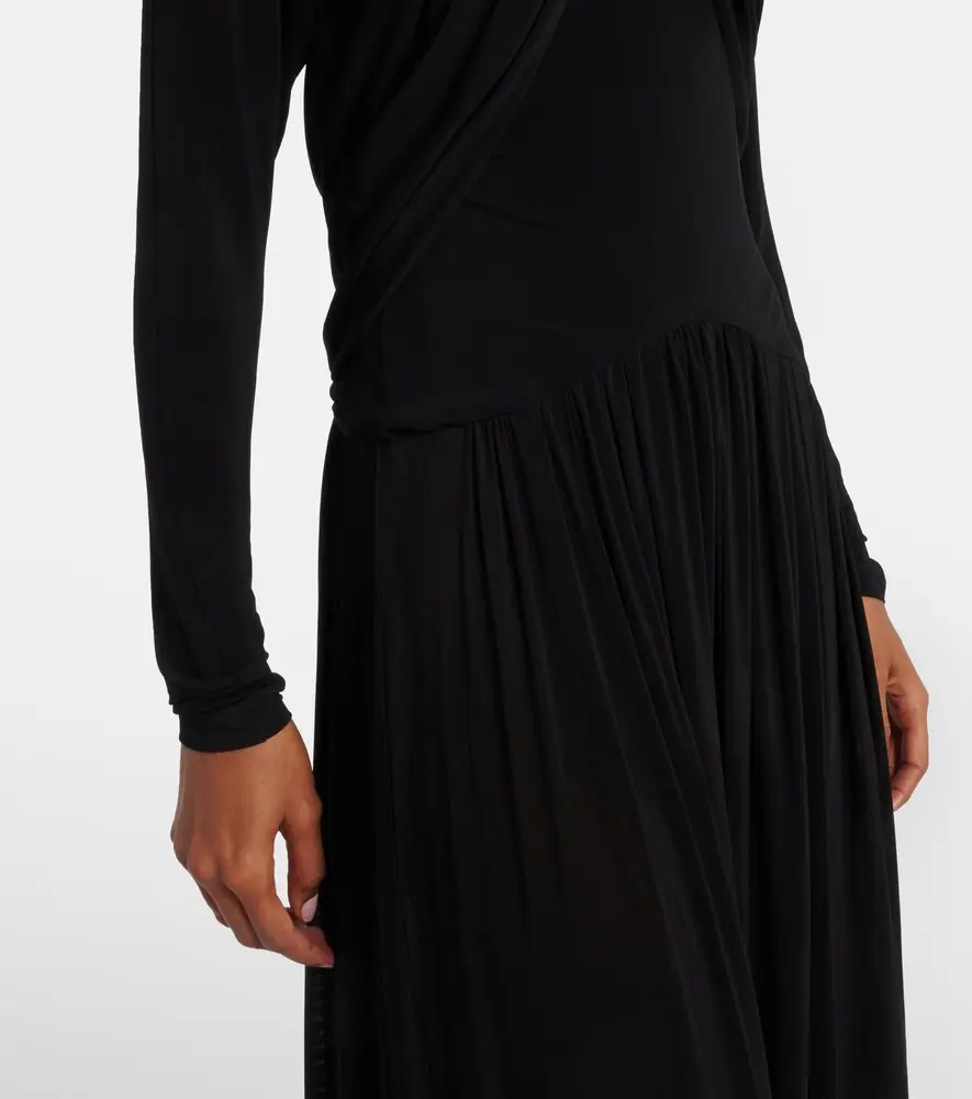 Isabel Marant Galina draped gathered jersey maxi dress | Thumbnail 5 Isabel Marant Galina draped gathered jersey maxi dress | Thumbnail 5