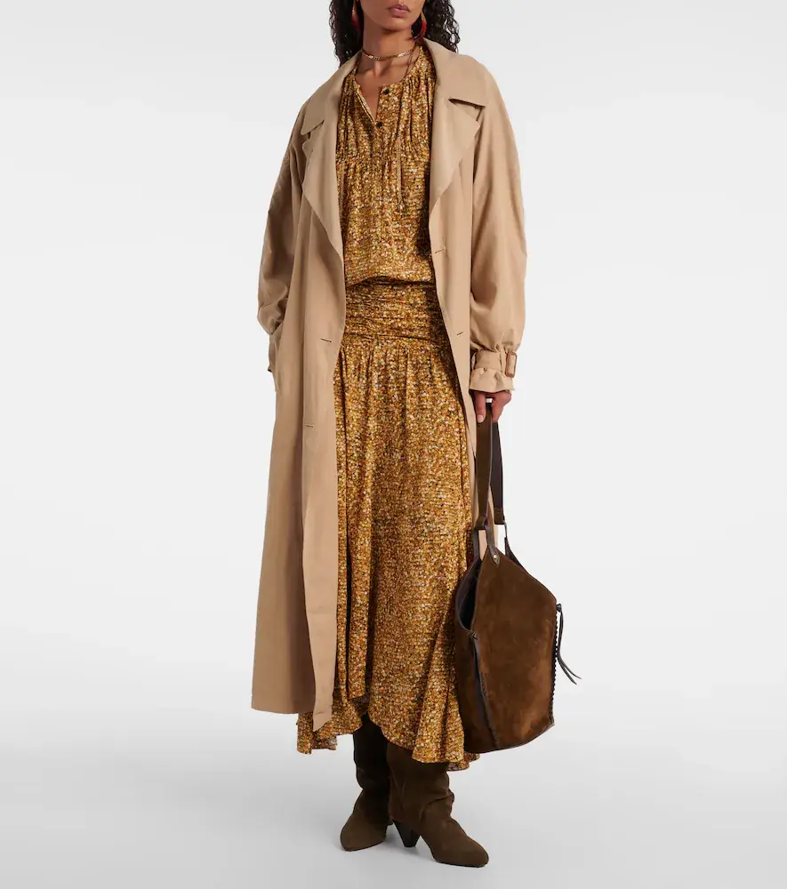 Isabel Marant Sally printed silk-blend blouse | Thumbnail 2 Isabel Marant Sally printed silk-blend blouse | Thumbnail 2
