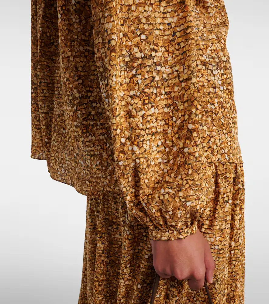 Isabel Marant Sally printed silk-blend blouse | Thumbnail 4 Isabel Marant Sally printed silk-blend blouse | Thumbnail 4
