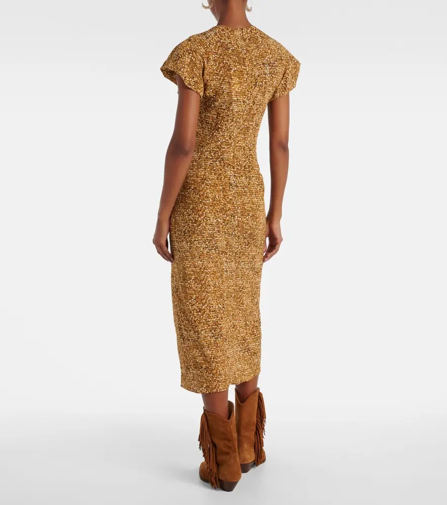 Isabel Marant Terena printed silk-blend midi dress | Thumbnail 3