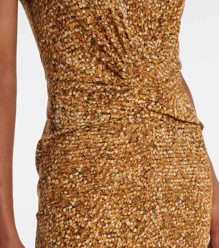 Isabel Marant Terena printed silk-blend midi dress | Thumbnail 4