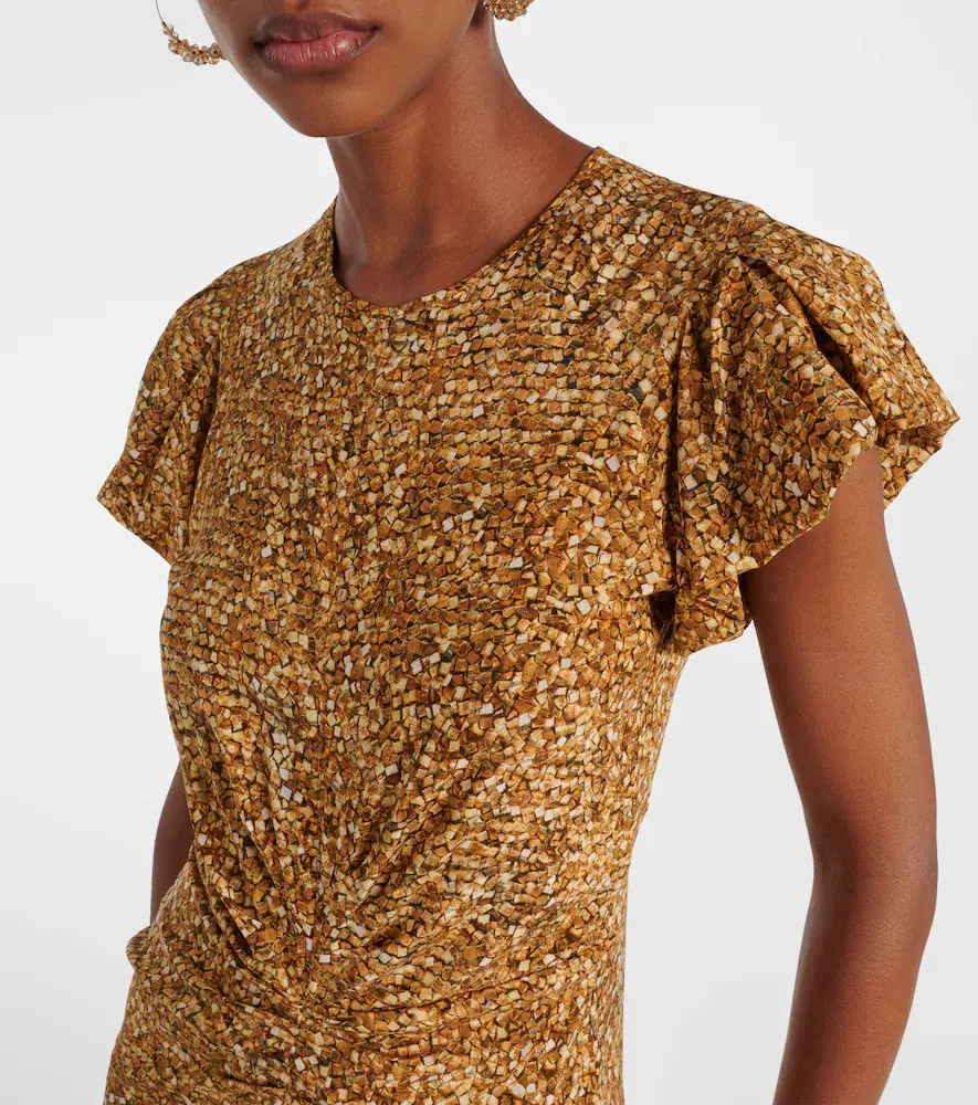 Isabel Marant Terena printed silk-blend midi dress | Thumbnail 5