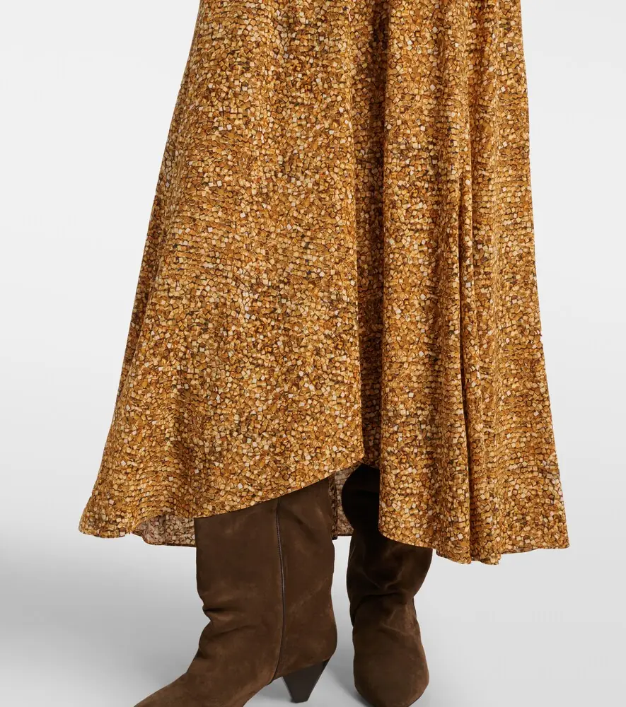 Isabel Marant Syana printed silk-blend maxi skirt | Thumbnail 4 Isabel Marant Syana printed silk-blend maxi skirt | Thumbnail 4