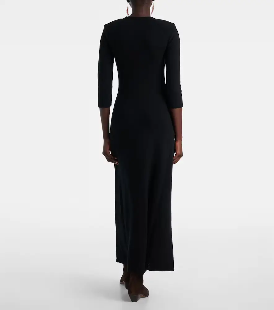 Isabel Marant Salina wool-blend maxi dress | Thumbnail 4