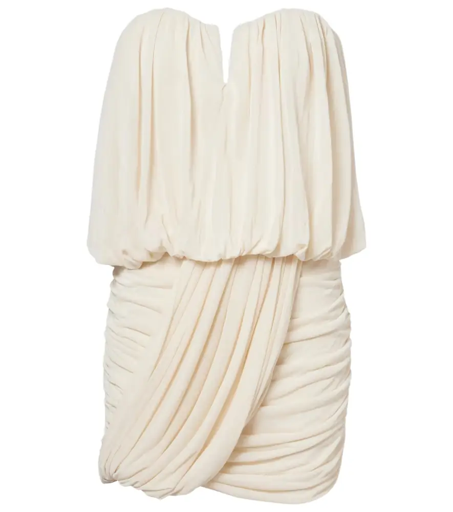 Isabel Marant Adeli draped jersey corset dress