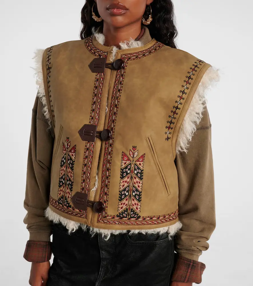 Marant Étoile Clemencia embroidered vest | Thumbnail 3