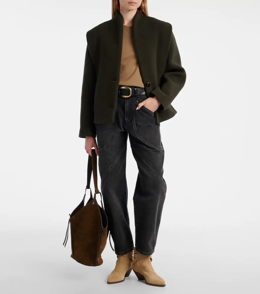 Isabel Marant Catarina barrel-leg jeans | Thumbnail 4 Isabel Marant Catarina barrel-leg jeans | Thumbnail 4