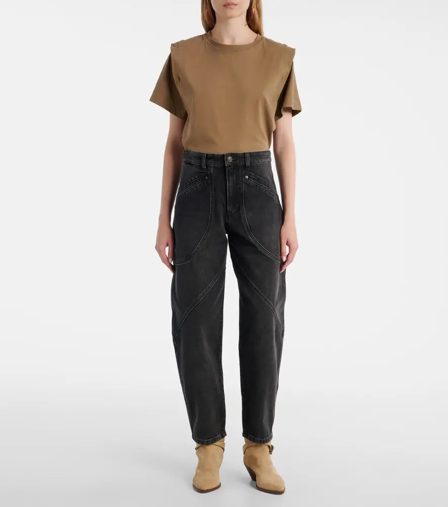 Isabel Marant Catarina barrel-leg jeans | Thumbnail 7 Isabel Marant Catarina barrel-leg jeans | Thumbnail 7