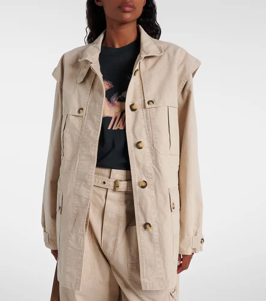 Marant Étoile Malika cotton jacket | Thumbnail 4