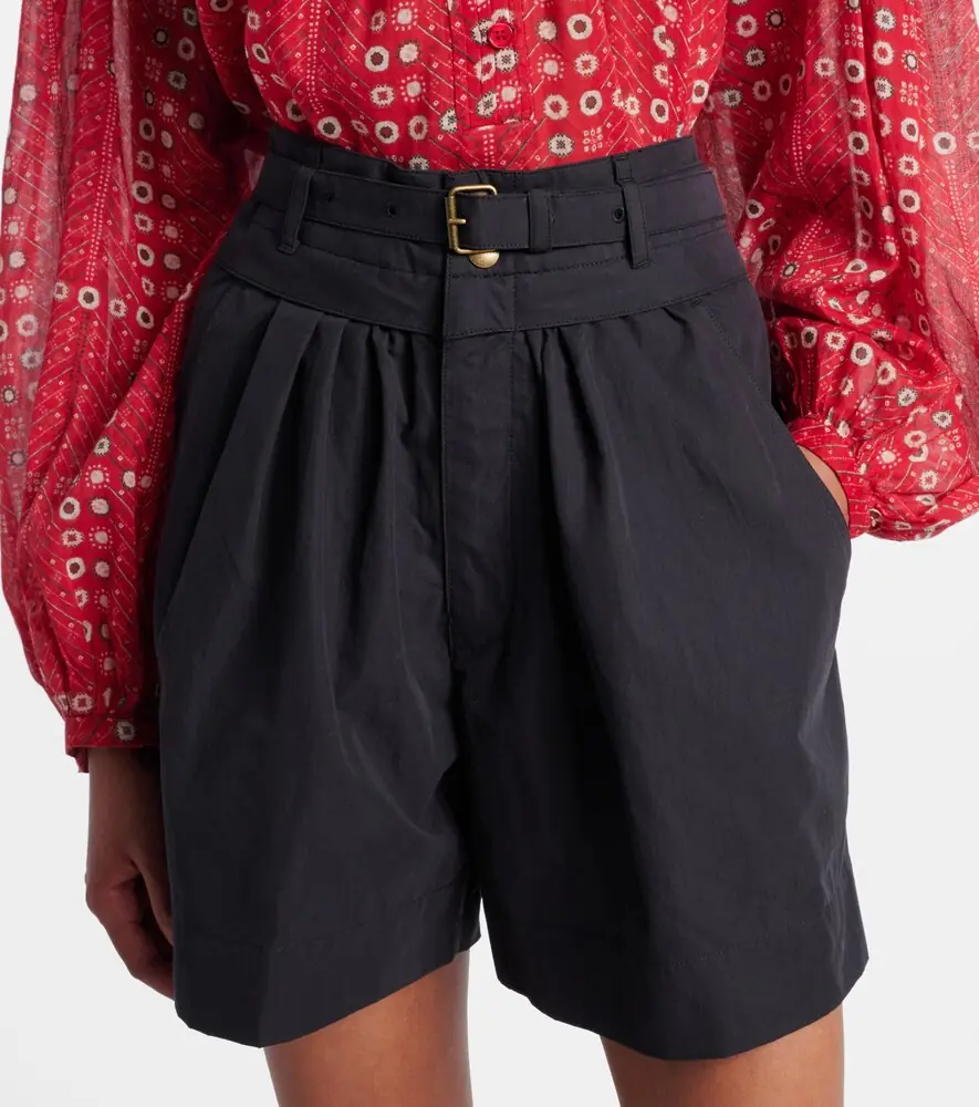 Marant Étoile Danica cotton-blend Bermuda shorts | Thumbnail 4