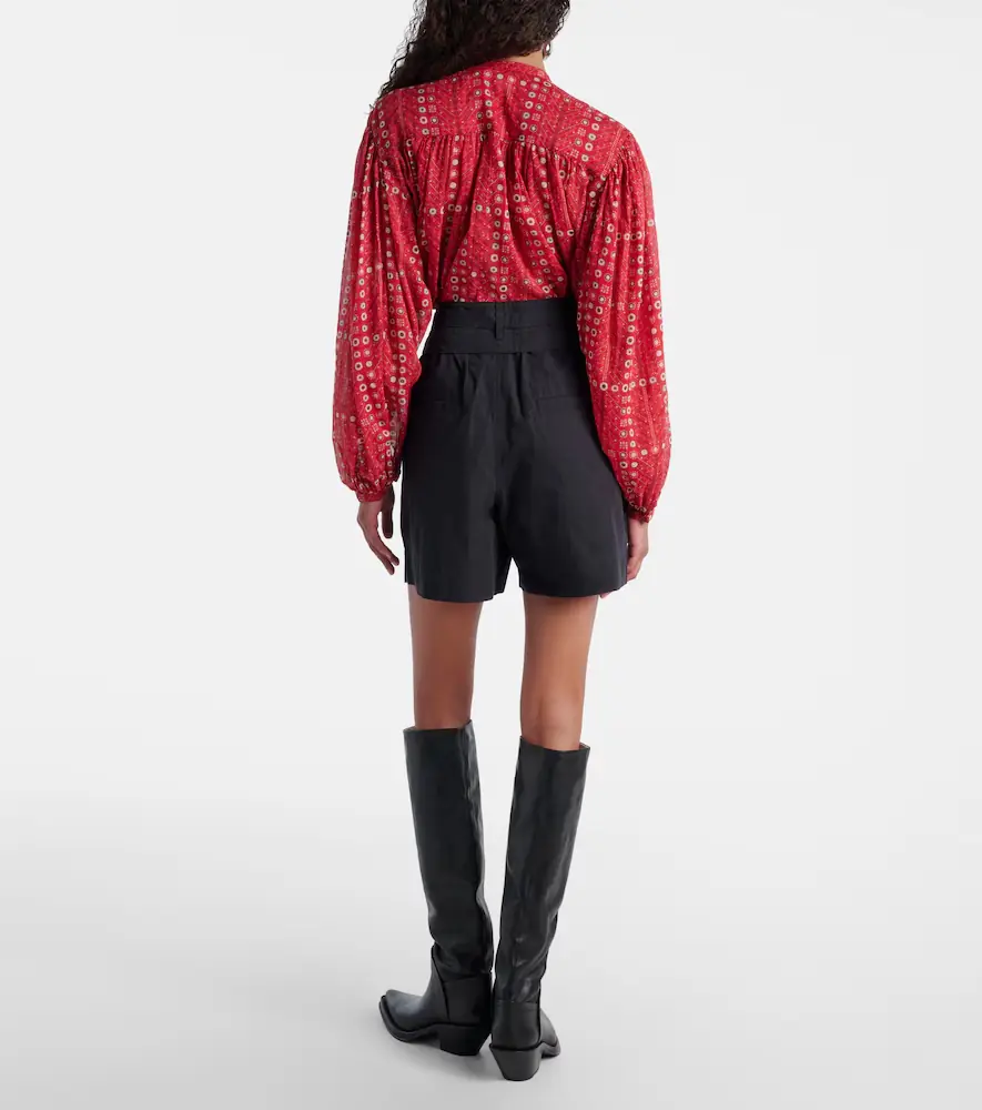 Marant Étoile Danica cotton-blend Bermuda shorts | Thumbnail 5