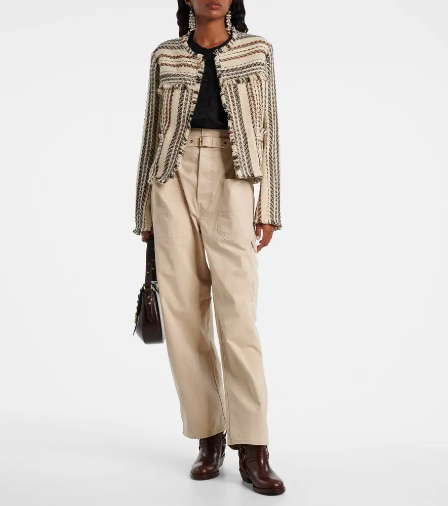 Marant Étoile Izaria cotton and wool-blend jacket | Thumbnail 2
