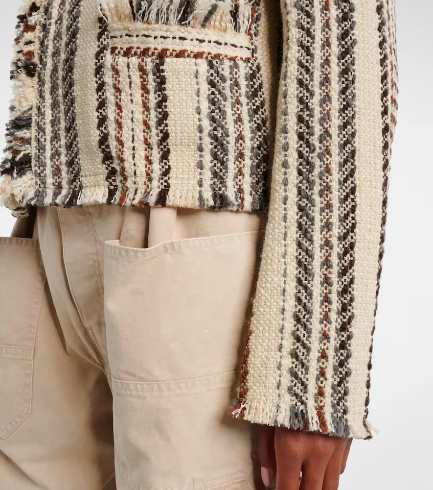 Marant Étoile Izaria cotton and wool-blend jacket | Thumbnail 6