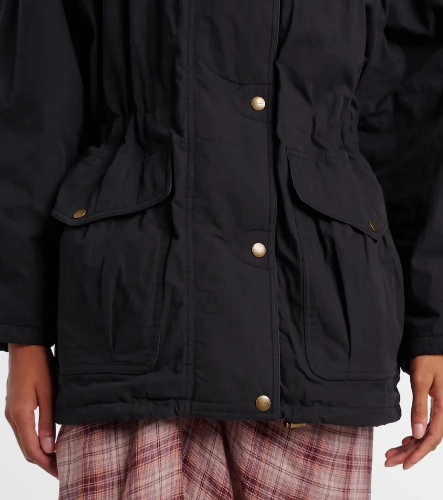 Marant Étoile Damone hooded cotton-blend jacket | Thumbnail 2