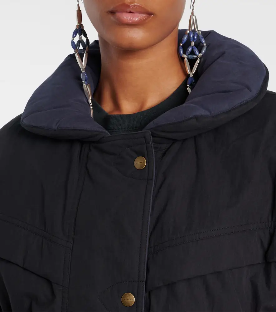 Marant Étoile Damone hooded cotton-blend jacket | Thumbnail 5