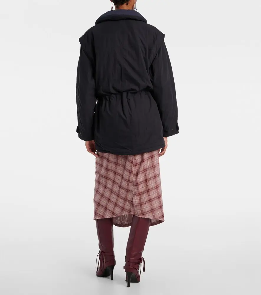 Marant Étoile Damone hooded cotton-blend jacket | Thumbnail 6