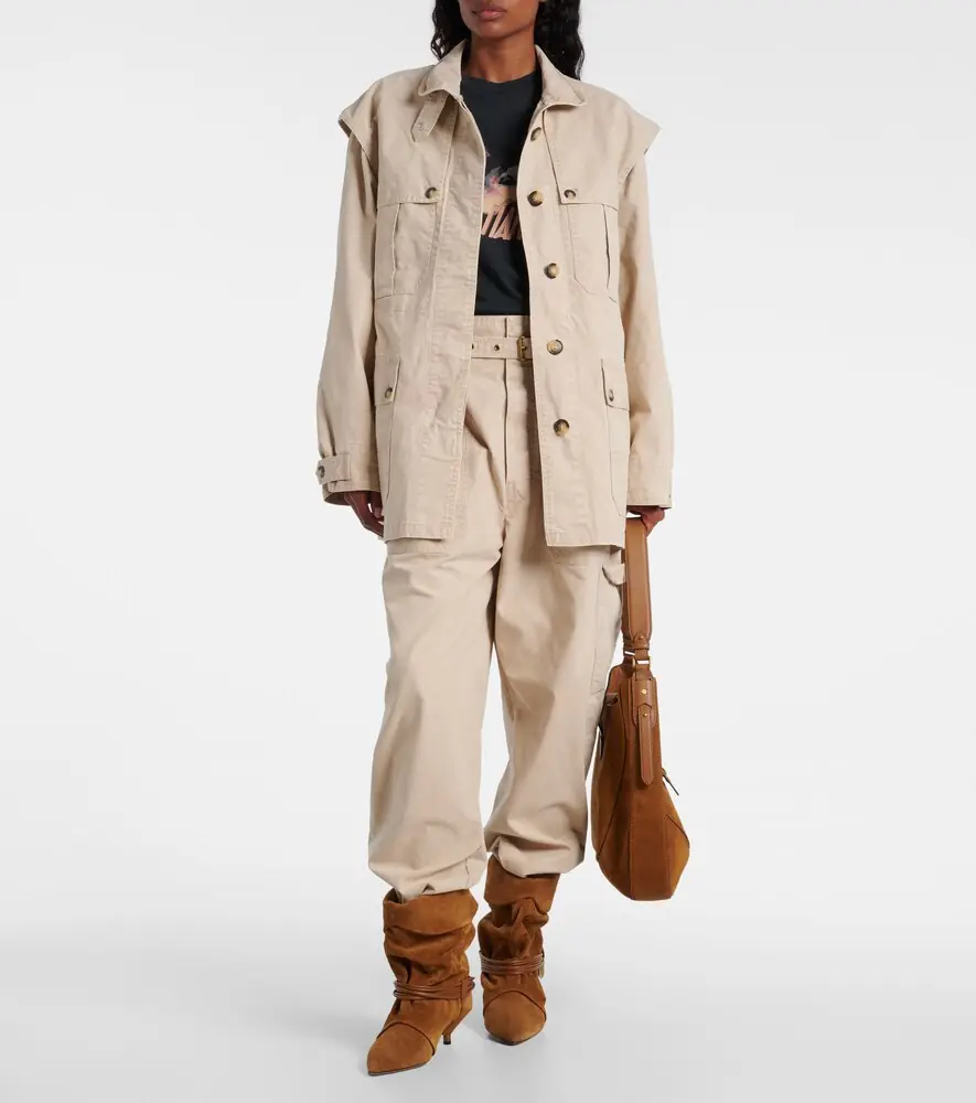 Marant Étoile Mathilda cotton cargo pants | Thumbnail 3