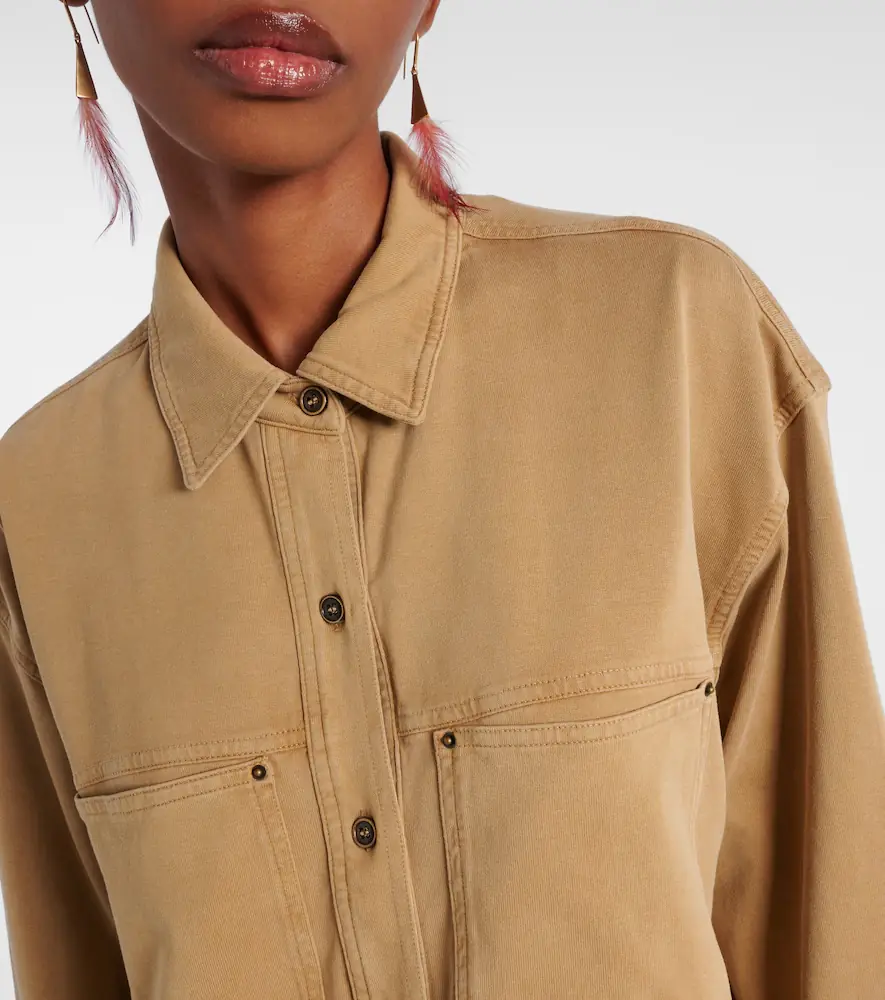 Marant Étoile Raquel cotton jersey shirt | Thumbnail 5