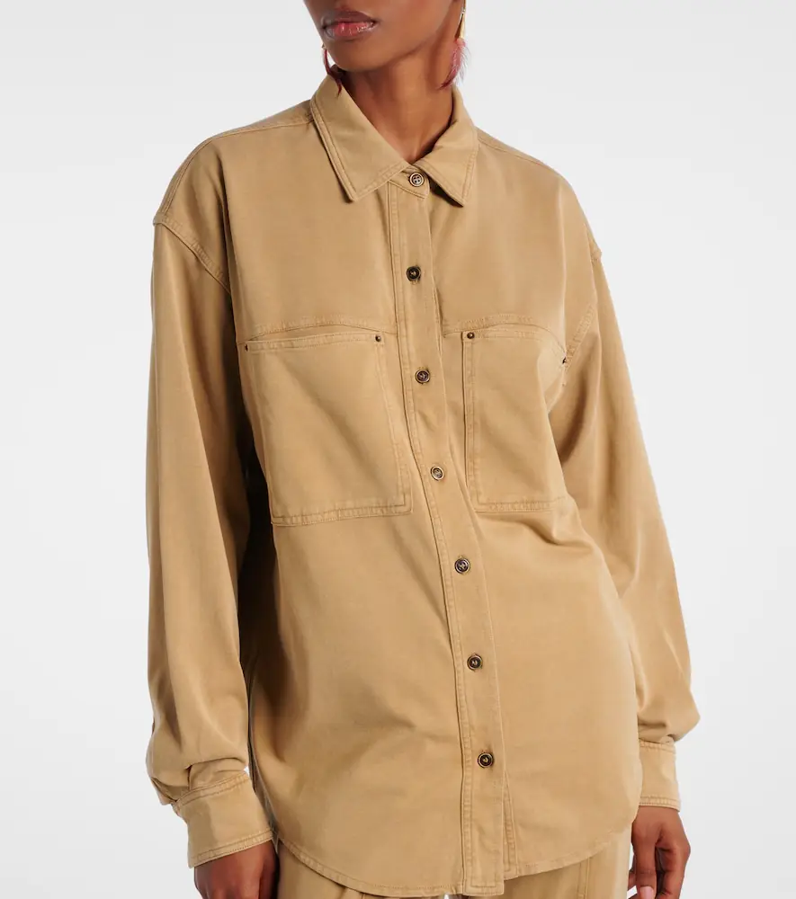 Marant Étoile Raquel cotton jersey shirt | Thumbnail 6