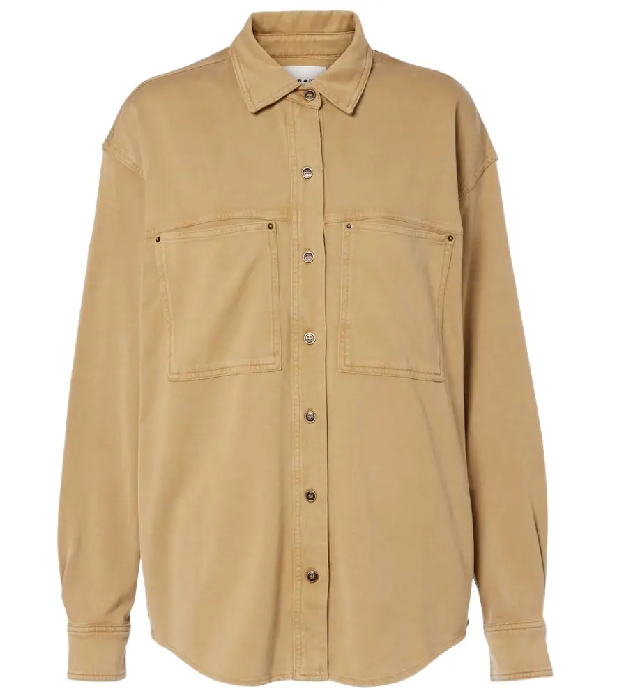 Marant Étoile Raquel cotton jersey shirt