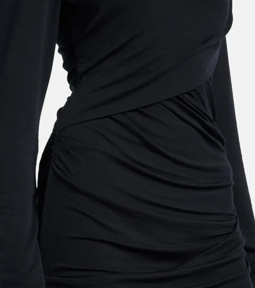 Marant Étoile Denise draped jersey minidress | Thumbnail 2