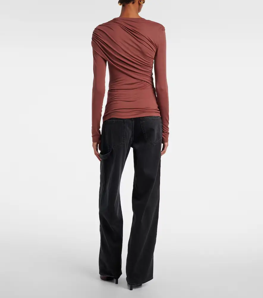 Marant Étoile Dressi draped jersey top | Thumbnail 4