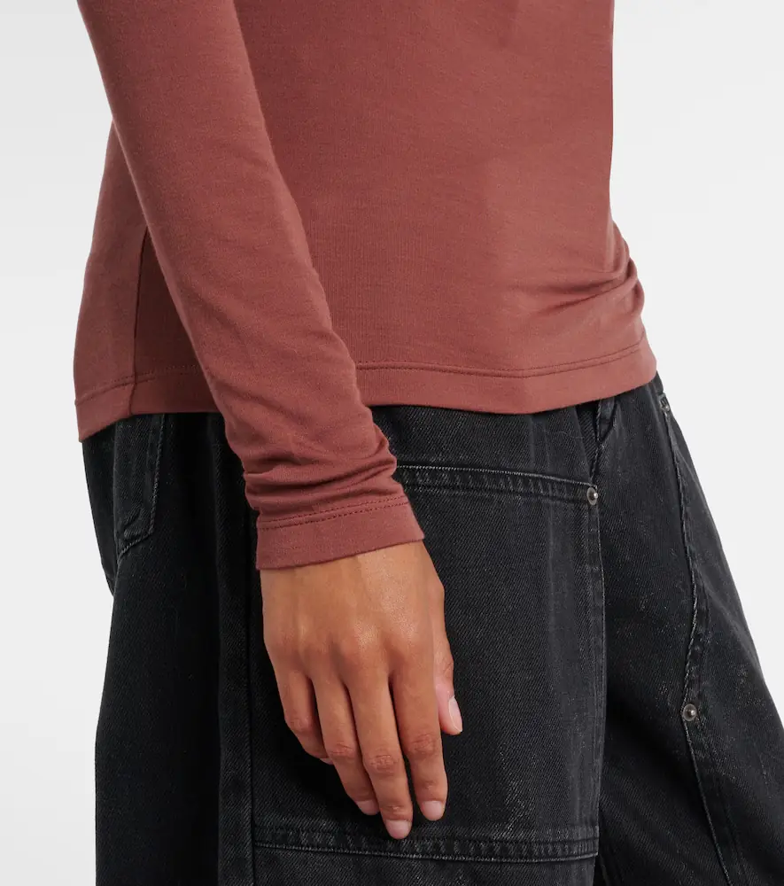 Marant Étoile Dressi draped jersey top | Thumbnail 6