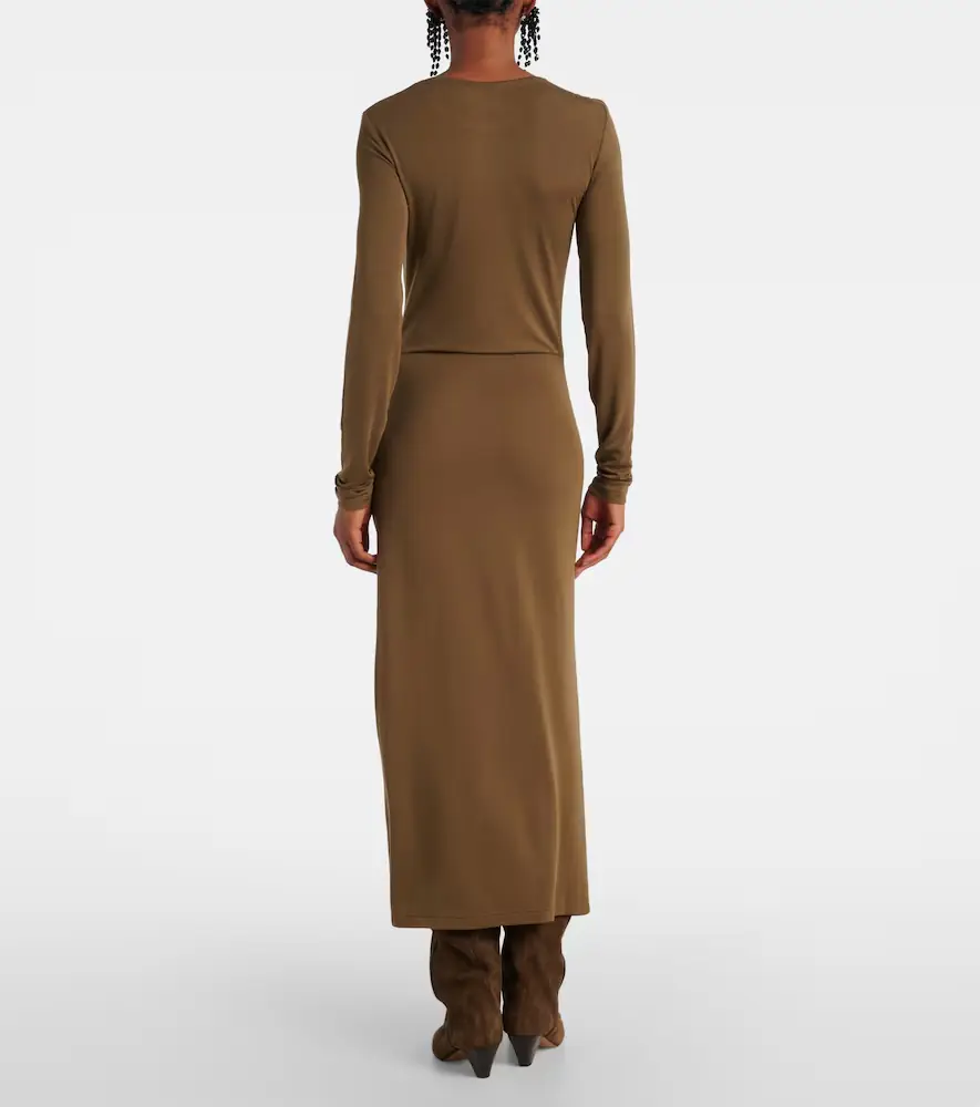 Marant Étoile Jelina gathered jersey maxi dress | Thumbnail 3