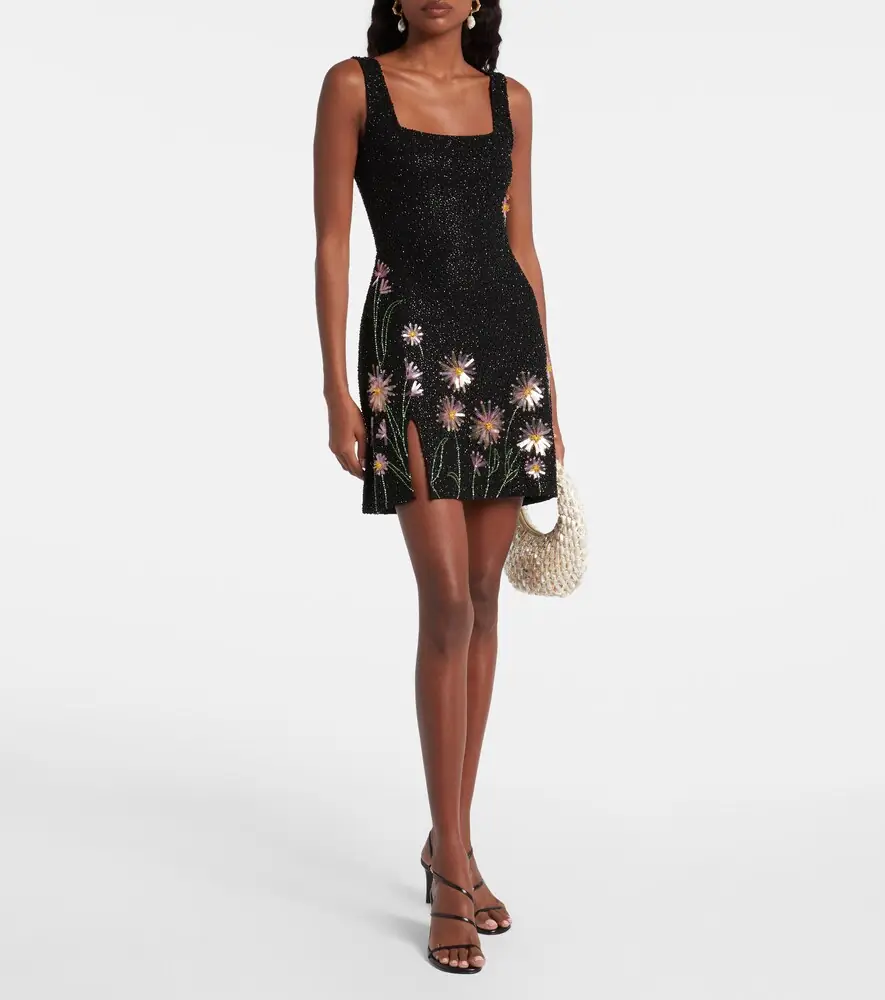 Staud Le Sable beaded minidress | Thumbnail 4 Staud Le Sable beaded minidress | Thumbnail 4